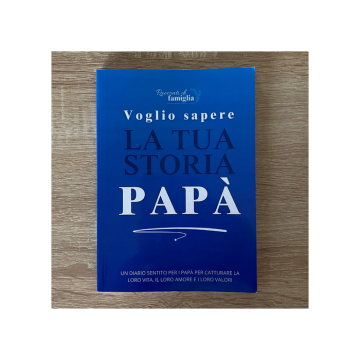 Papa – hellblauer Einband